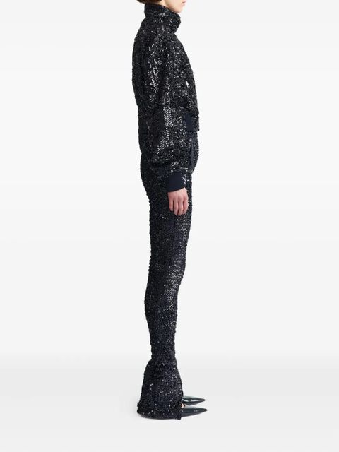 16Arlington Azra sequin-embellished trousers - Black