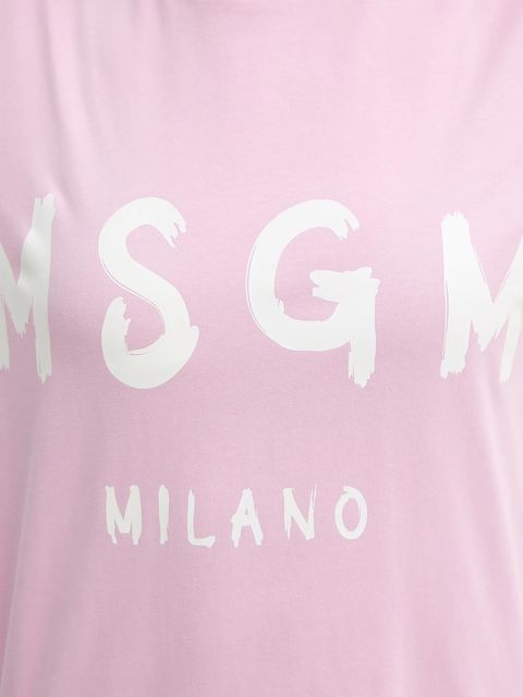 MSGM t-shirt bawełniany