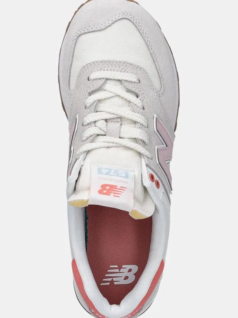 New Balance sneakersy 574 damskie kolor szary WL574IPK