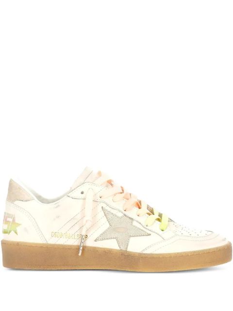 Golden Goose star-detail leather sneakers - Neutrals - zdjęcie produktu nr 1