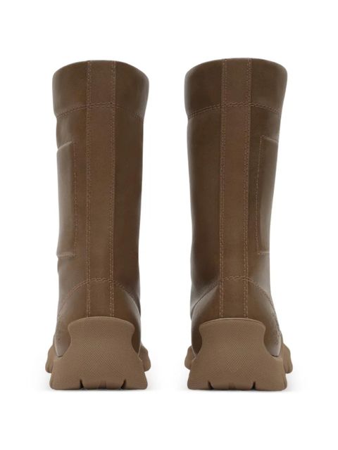 Burberry leather Tone boots - Brown - zdjęcie produktu nr 2