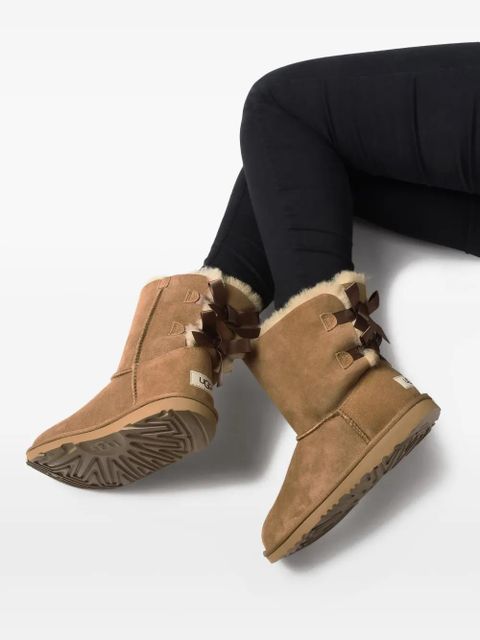 UGG Bailey Bow II "Chestnut" ankle boots - Brown