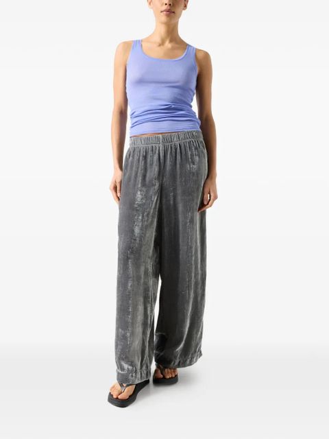 American Vintage elasticated-waist track pants - Grey - zdjęcie produktu nr 2