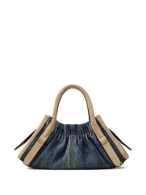 Marc Jacobs small The Denim Cristina tote bag - Blue