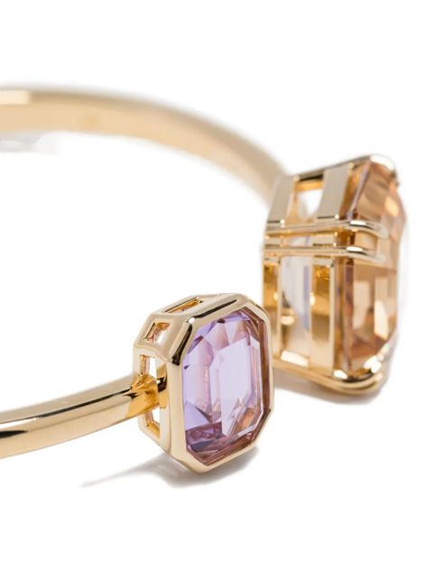 Swarovski octagon-cut gemstone bracelet - Gold