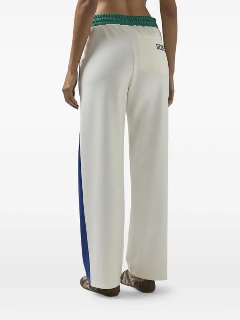 GCDS colour-block-design track pants - White