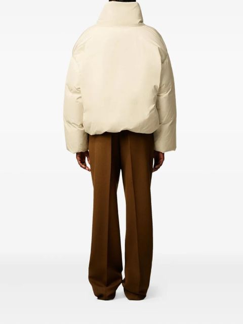 AMI Paris Ami De Coeur Taffetas jacket - Neutrals