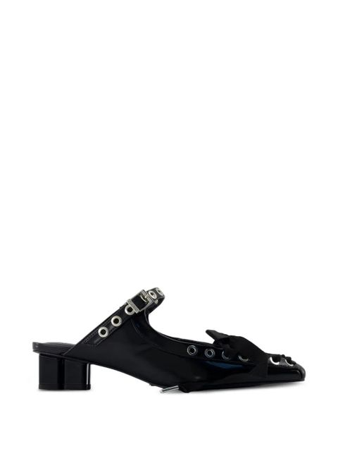 GANNI eyelets lace sandals - Black - zdjęcie produktu nr 1