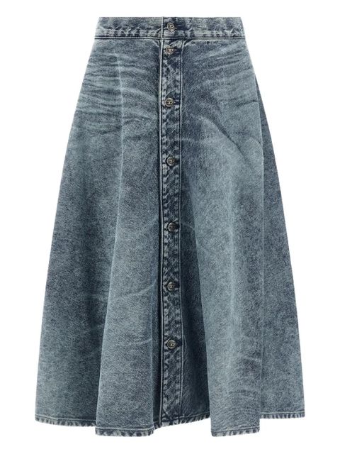 Diesel stone-washed denim skirt - Blue - zdjęcie produktu nr 1
