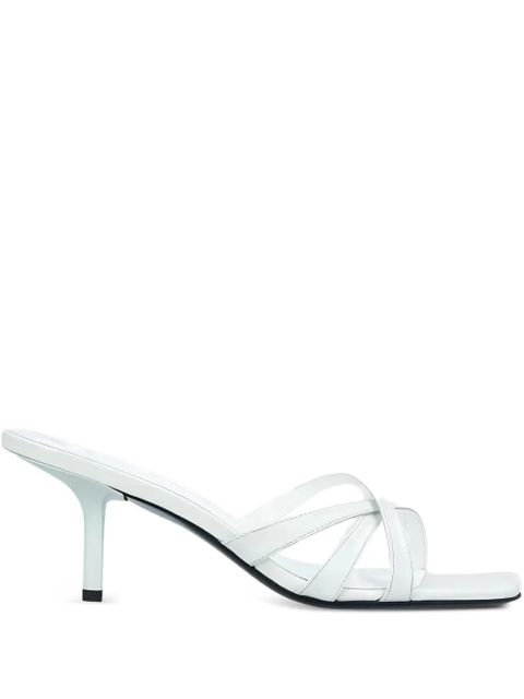 BY FAR Julie criss-cross sandals - White - zdjęcie produktu nr 1