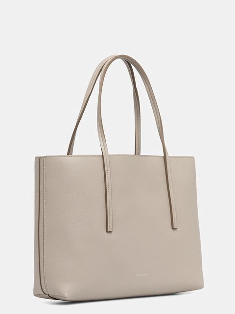 Calvin Klein torebka kolor beżowy LV04F3275G