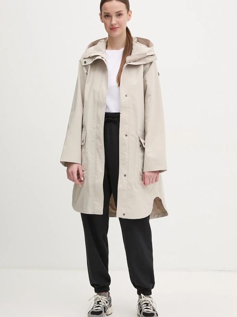 Didriksons kurtka ADRIA kolor beżowy przejściowa 505739 - zdjęcie produktu nr 2