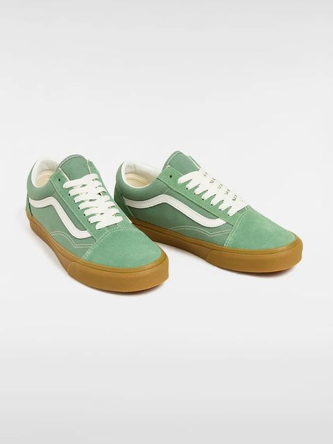 Vans tenisówki Old Skool kolor zielony VN000D9Y17P1 - zdjęcie produktu nr 2