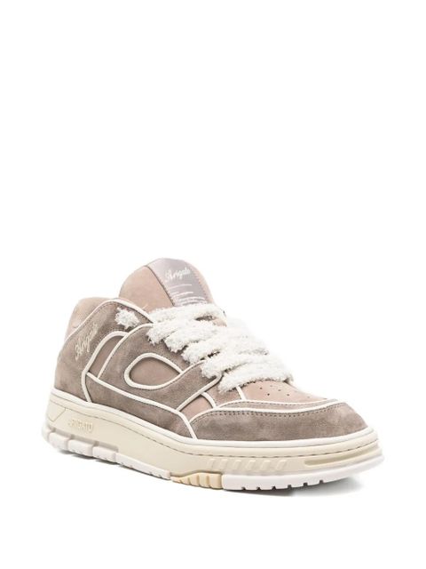 Axel Arigato Area Lo leather panelled sneakers - Neutrals