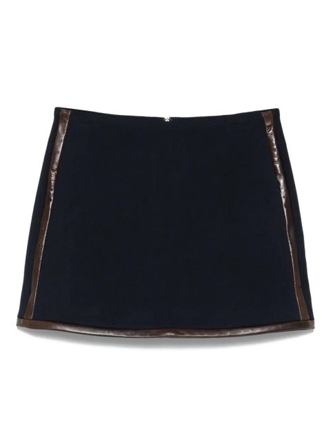 SANDRO zip-fastening mini skirt - Blue - zdjęcie produktu nr 1