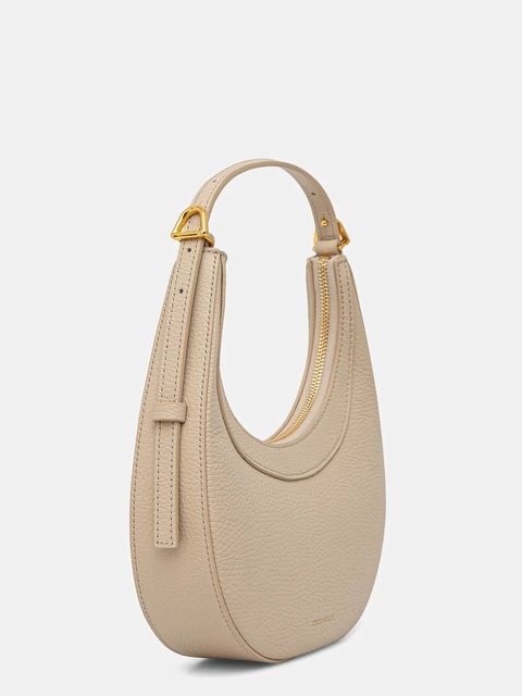 Coccinelle torebka skórzana kolor beżowy E5 PIP 53 01 01 - zdjęcie produktu nr 2