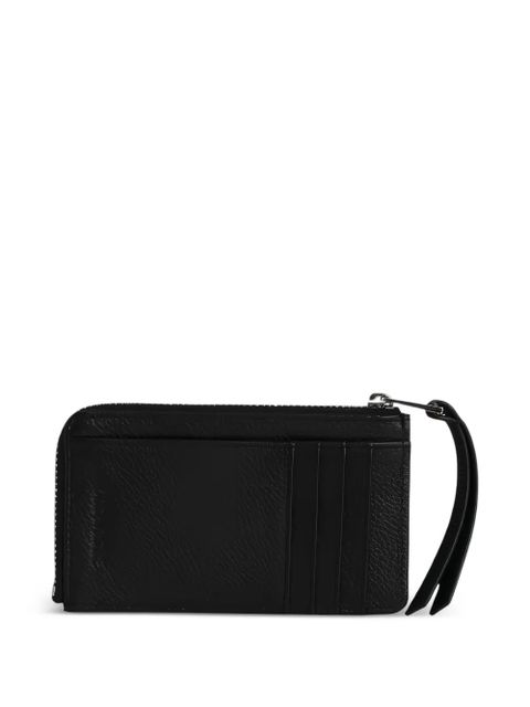 Zadig&Voltaire Signature Wings zip card holder - Black