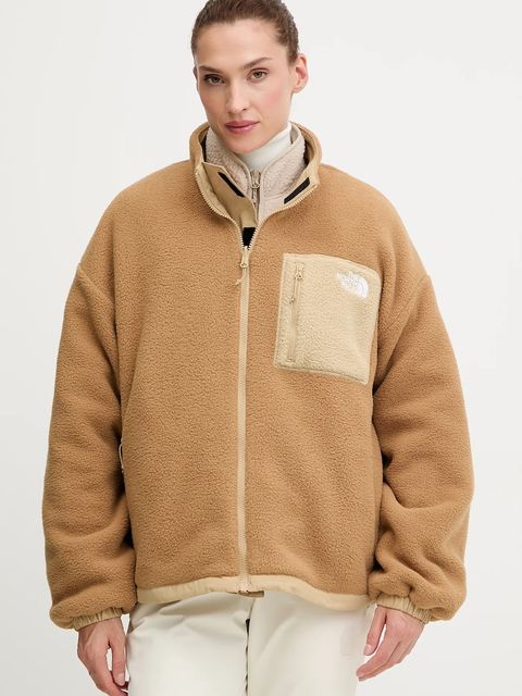 The North Face kurtka sportowa dwustronna Yumiori kolor beżowy przejściowa NF0A8E87QV31 - zdjęcie produktu nr 2