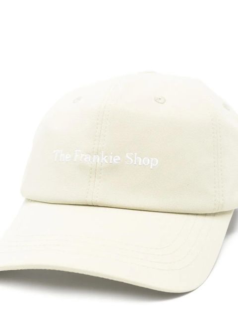 The Frankie Shop logo-embroidered cap - Green