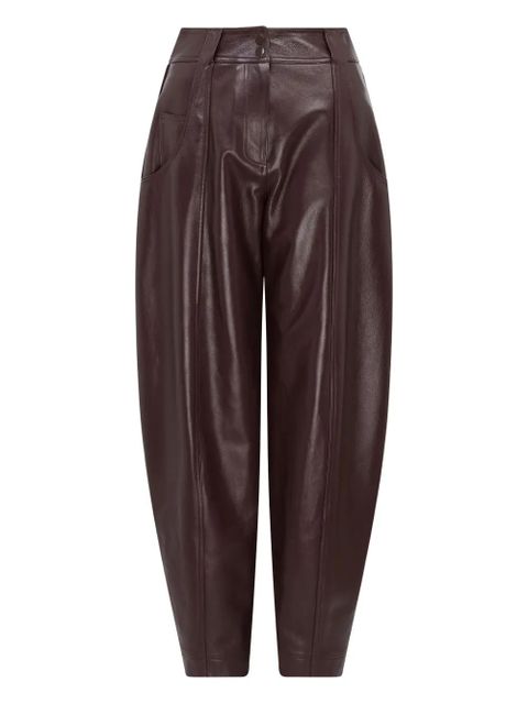 16Arlington Alcea leather trousers - Red - zdjęcie produktu nr 1