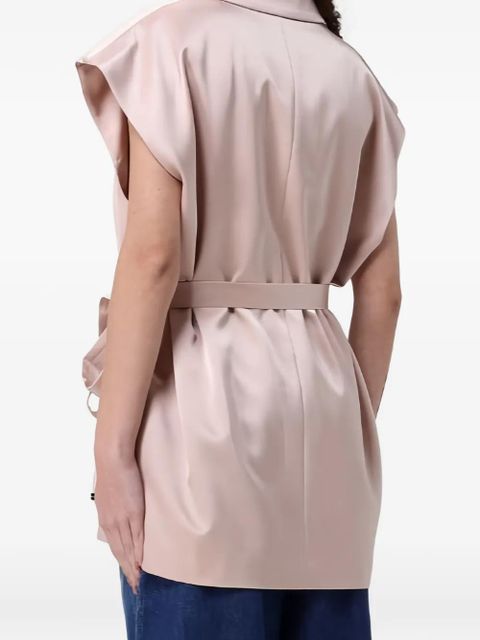 PINKO belted satin gilet - zdjęcie produktu nr 2
