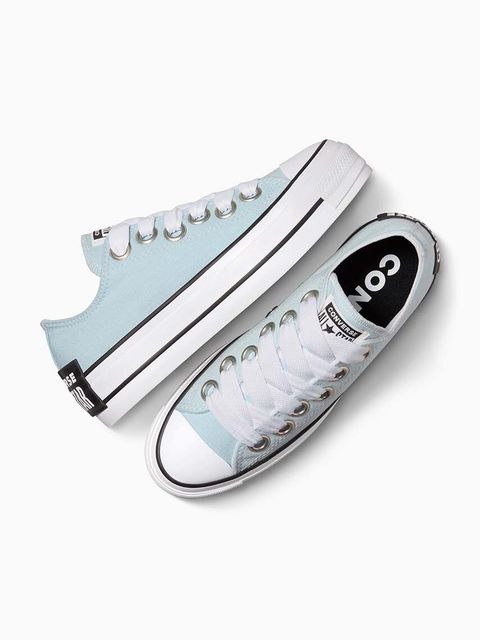 Converse tenisówki Chuck Taylor All Star Lift damskie kolor niebieski A10426C