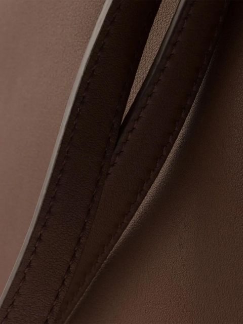 Prada leather shoulder bag - Brown