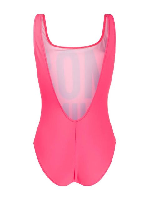 Moschino logo print swimsuit - Pink - zdjęcie produktu nr 2