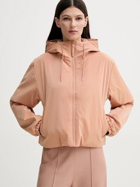 Rains kurtka Lohja Short Insulated Jacket W3T1 kolor różowy przejściowa 15780