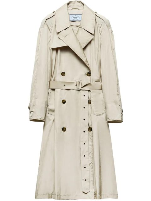 Prada Light trench coat - Neutrals