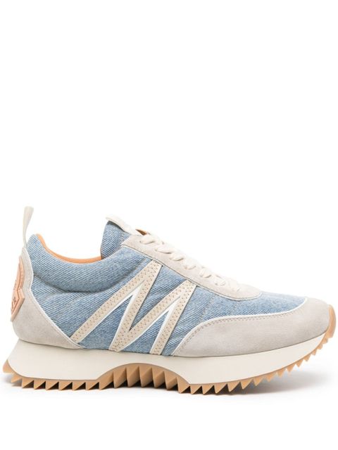 Moncler Pacey denim sneakers - Blue