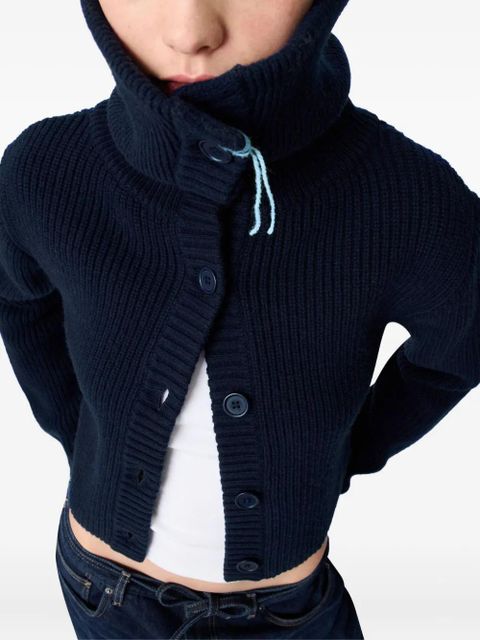Axel Arigato Celine ribbed cardigan - Blue