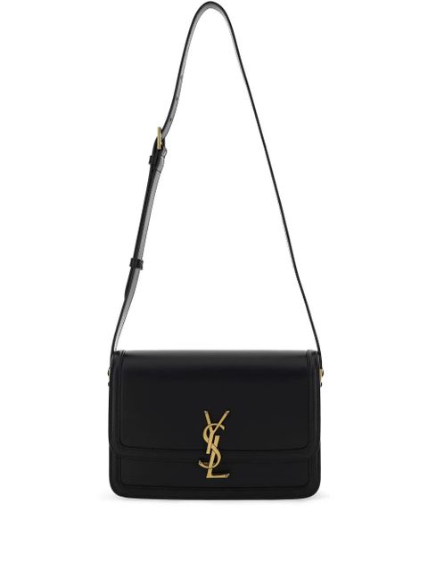 Saint Laurent monogram leather shoulder bag - Black - zdjęcie produktu nr 1