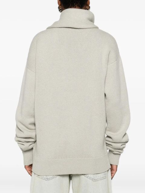 CALVIN KLEIN COLLECTION Mia knitted top - Neutrals