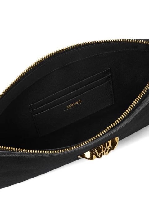 Versace La Medusa canvas pouch - Black