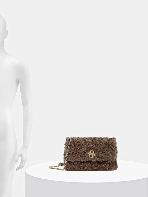 BOSS torebka kolor brązowy 50552196