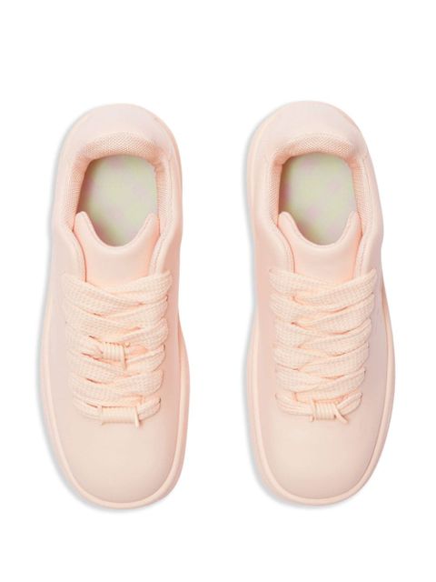 Burberry Box leather sneakers - Pink - zdjęcie produktu nr 2