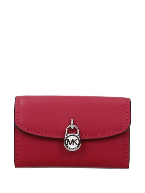 Michael Kors padlock leather wallet - Red - zdjęcie produktu nr 1