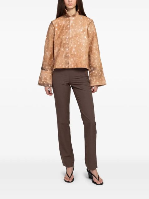 St. Agni Fawn-print jacket - Brown - zdjęcie produktu nr 2