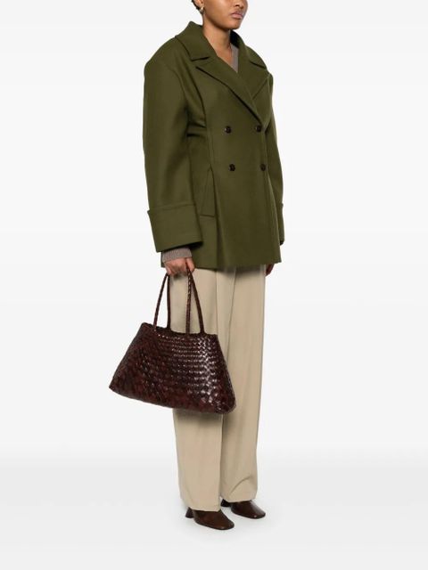 DRAGON DIFFUSION large Santa Croce tote bag - Brown - zdjęcie produktu nr 2