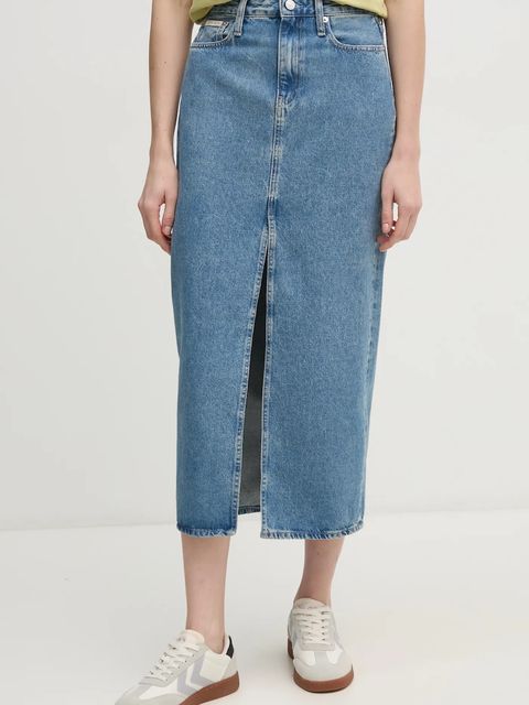 Calvin Klein Jeans spódnica jeansowa - zdjęcie produktu nr 2