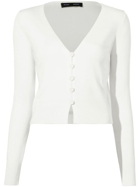 Proenza Schouler Addie cardigan - White - zdjęcie produktu nr 1