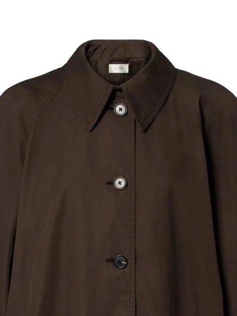 The Row Hawkins buttoned car coat - Brown - zdjęcie produktu nr 2