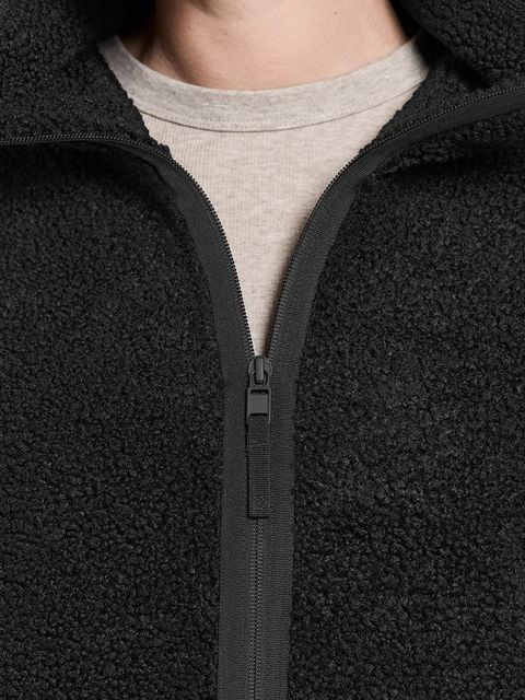 Didriksons bluza polarowa UMI damska kolor czarny gładka 505941