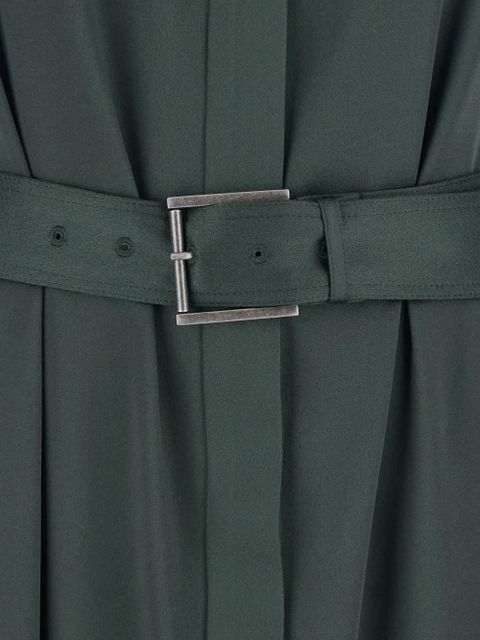 TOM FORD belted halterneck maxi dress - Green