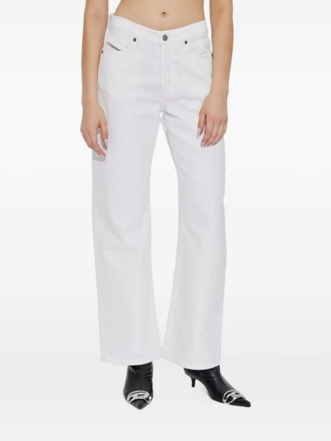 Diesel 1971 D-SENT 09i27 cotton jeans - White