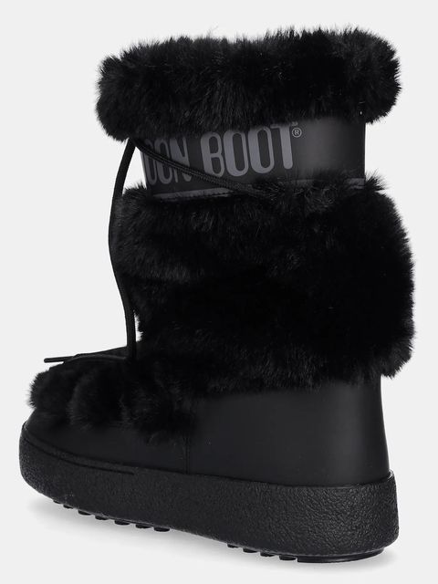 Moon Boot śniegowce MB LTRACK FAUX FUR HIGH WP kolor czarny 80D2450210 N001