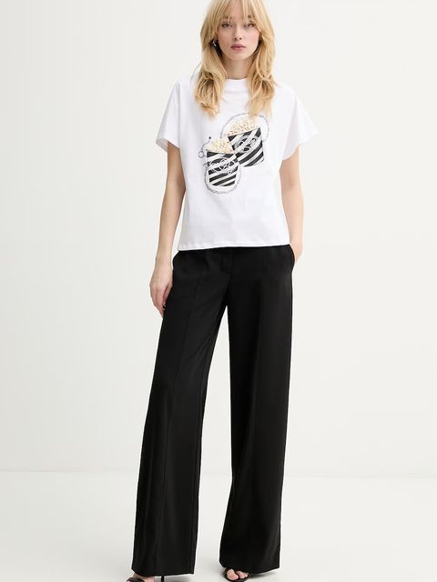 Guess t-shirt bawełniany - zdjęcie produktu nr 2