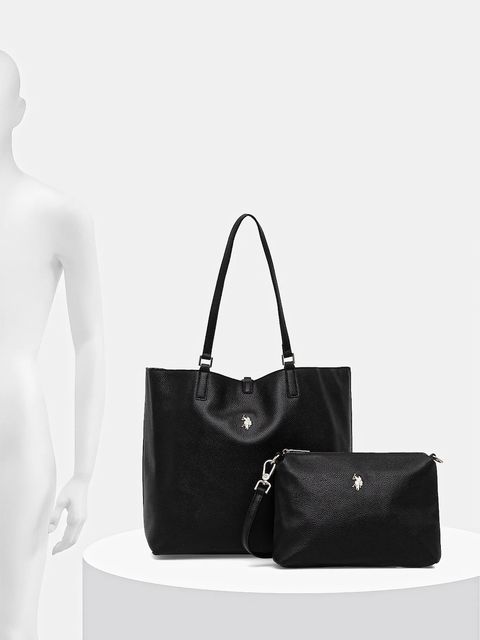 U.S. Polo Assn. torebka dwustronna Rogersville kolor czarny BIURR8906WVP