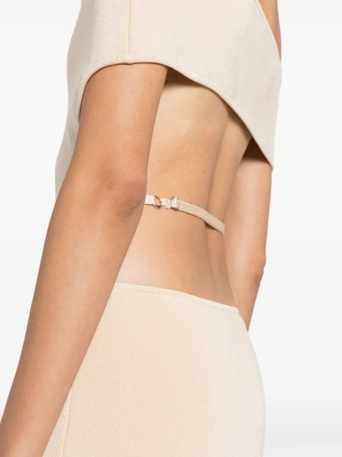 Jacquemus La Robe Cubista minidress - Yellow